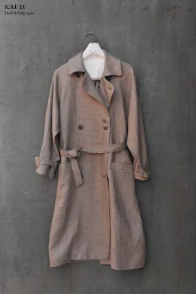 Jolie Coat - Glen Plaid -  S