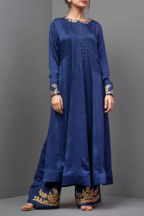 Kuli Jume - Blue Laguna - Silk - 2 Piece